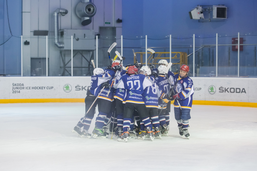 ŠKODA Junior Ice Hockey Cup: команда «Авто Премиума» выиграла отборочный матч в Петербурге