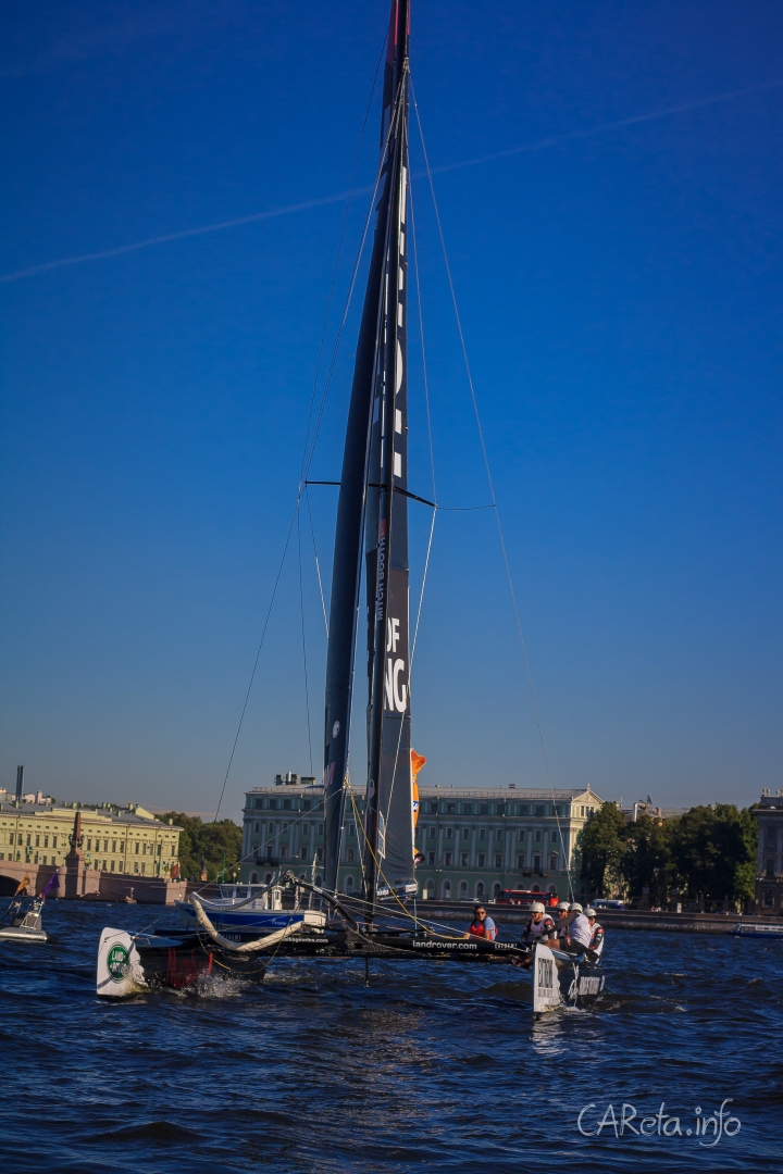Паруса в Петропавловке. Шестой этап Extreme Sailing Series