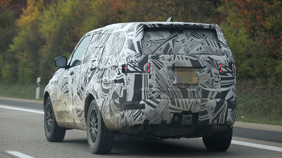 Шпионские фото нового Land Rover Discovery