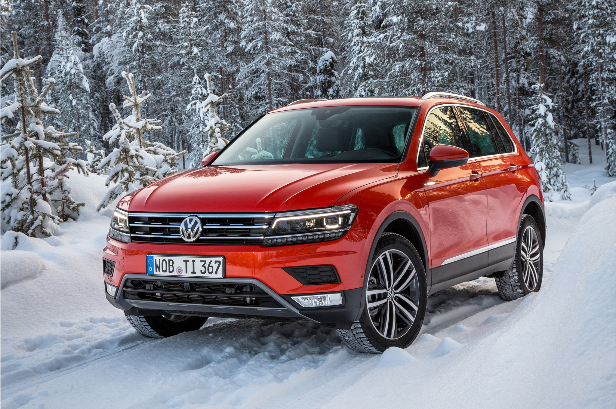 Новый Volkswagen Tiguan появится в России в первом квартале 2017 года