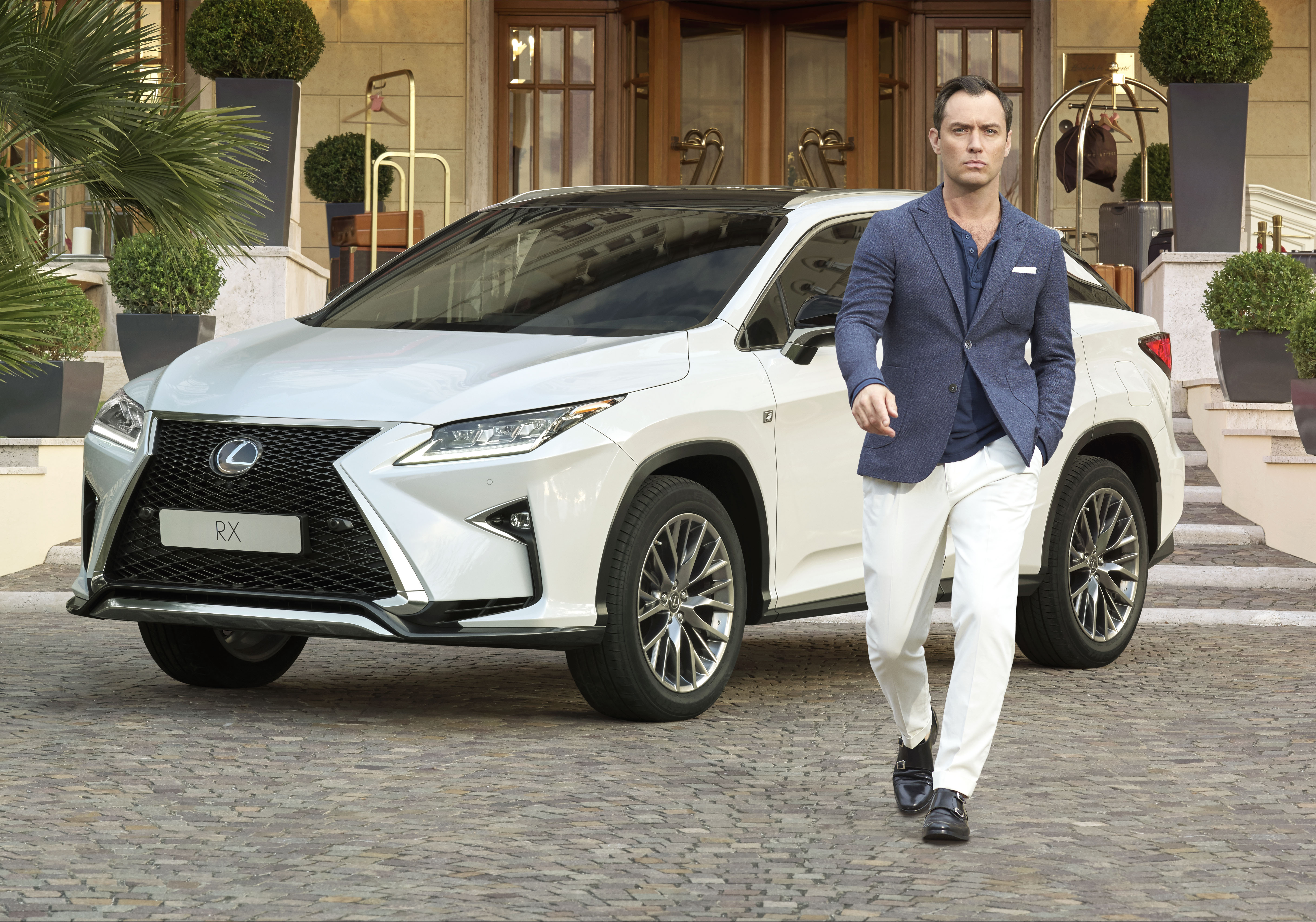 Jude Law creatively partners with Lexus Europe for 'The Life RX' campaign to launch the new Lexus RX