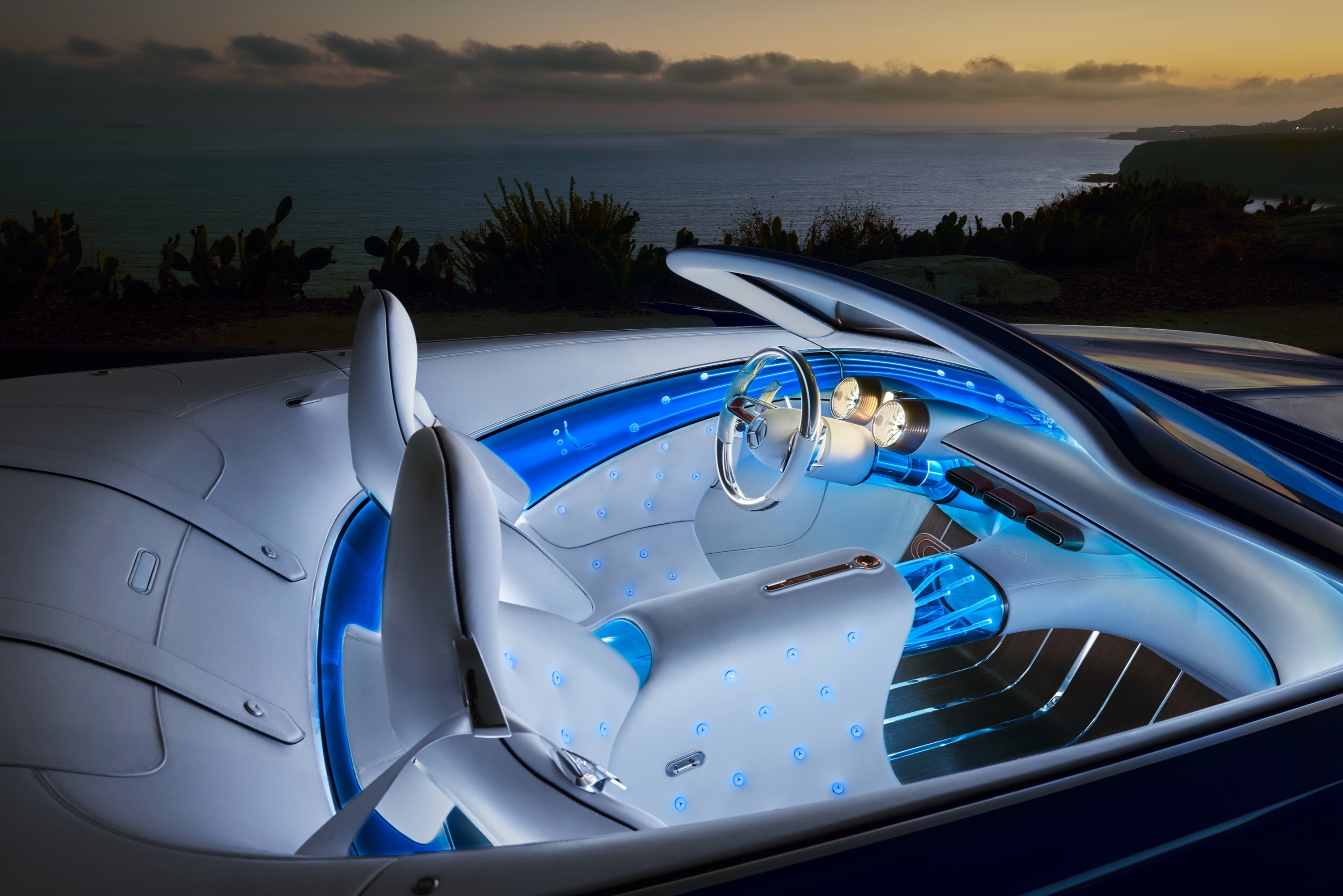 Maybach показала концепт самого красивого электромобиля