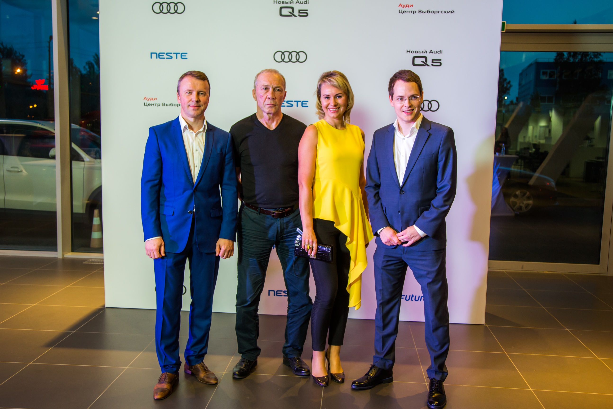 В Ауди Центре Выборгский состоялся розыгрыш Audi Q5