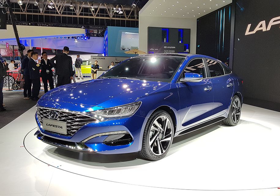 Hyundai привезла в Китай Lafesta
