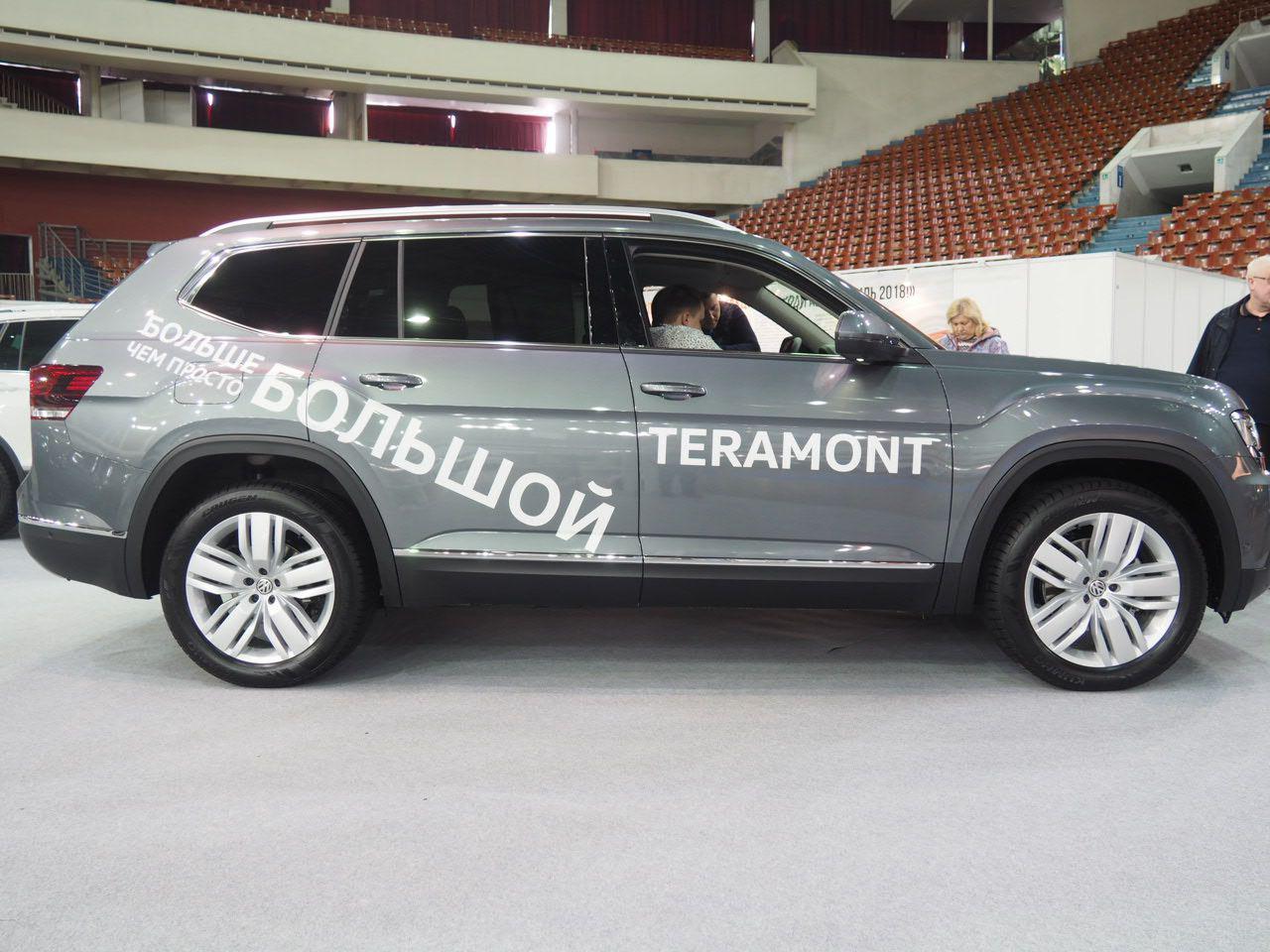 Премьера Volkswagen Teramont на выставке "Мир Автомобиля 2018"