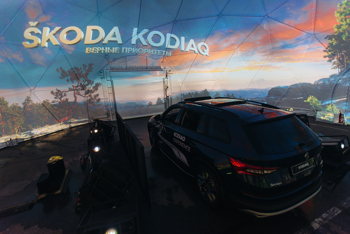 Мультимедийный off-road на Skoda Kodiaq