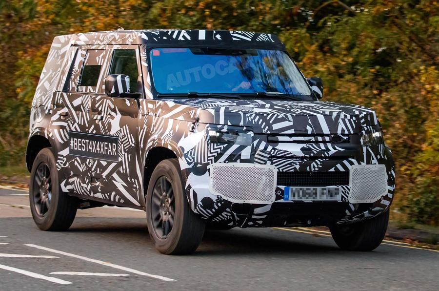 Новый Land Rover Defender: шпионские фото