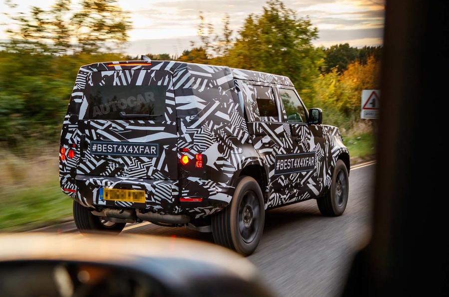 Новый Land Rover Defender: шпионские фото