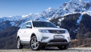 Российский Geely Atlas получил турбомотор Российский Geely Atlas получил турбомотор