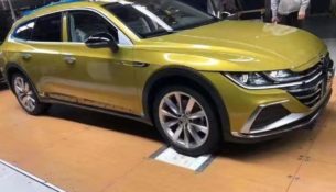 Первые фото VW Arteon в кузове "универсал" Первые фото VW Arteon в кузове "универсал"