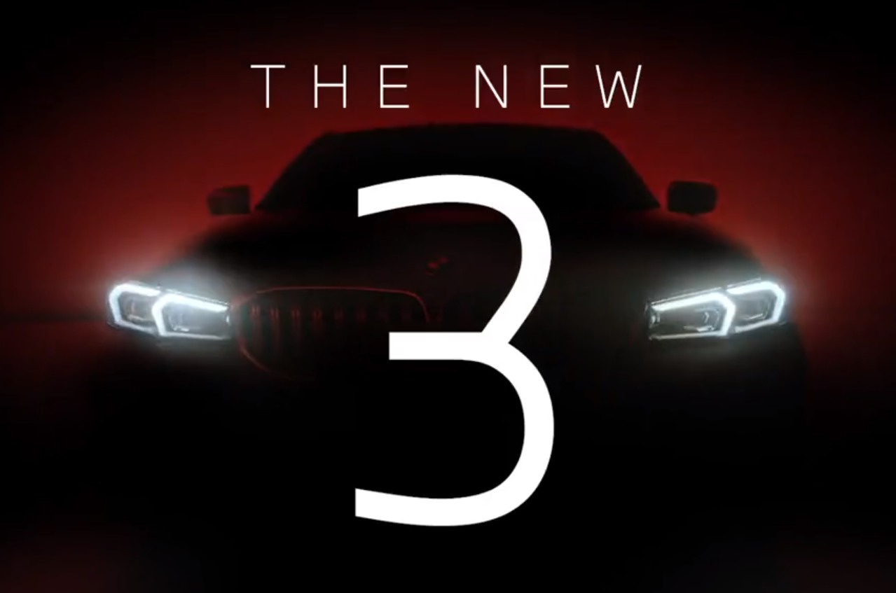 Обновленную BMW 3-Series показали на видео